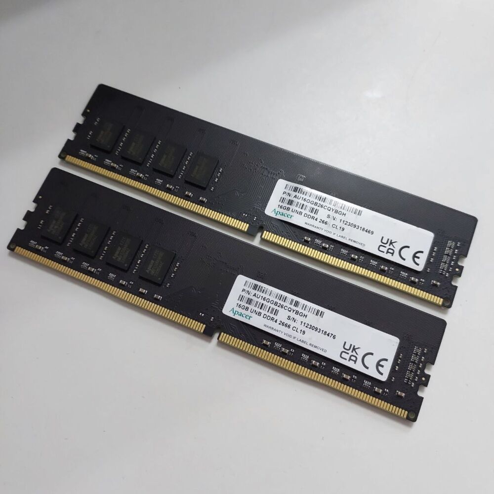 Оперативная память Apacer 2x16gb DDR4 2666mHz