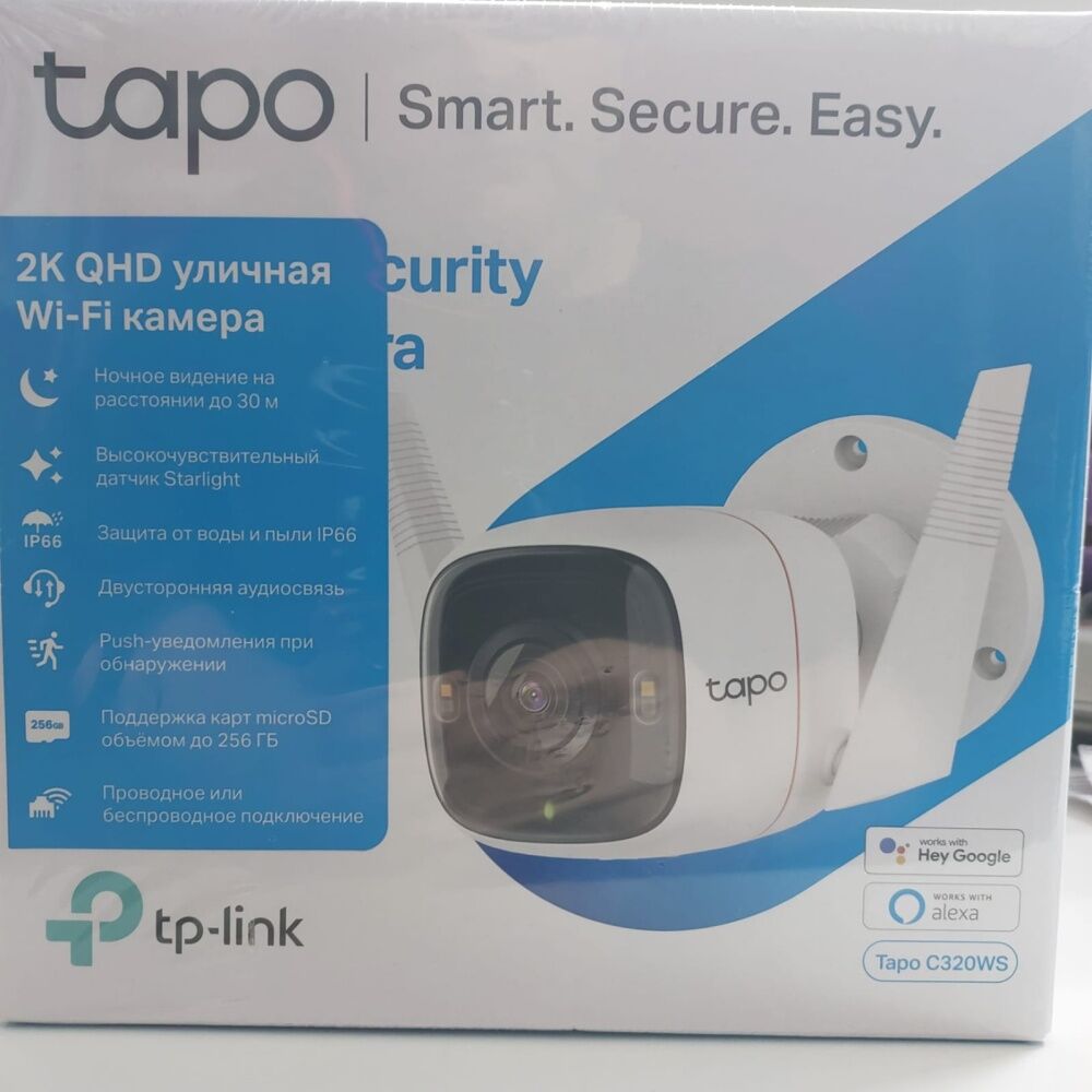 Уличная Wi-Fi камера Tp-link Tapo C320WS