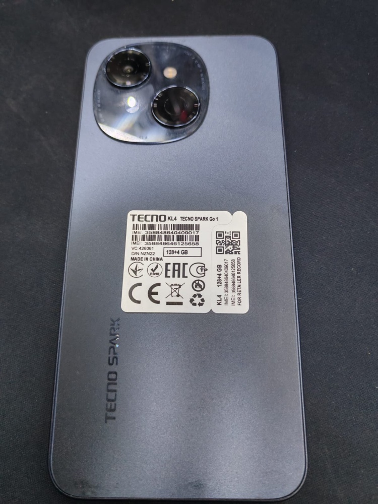 Мобильный телефон Tecno Spark Go 1 4/128