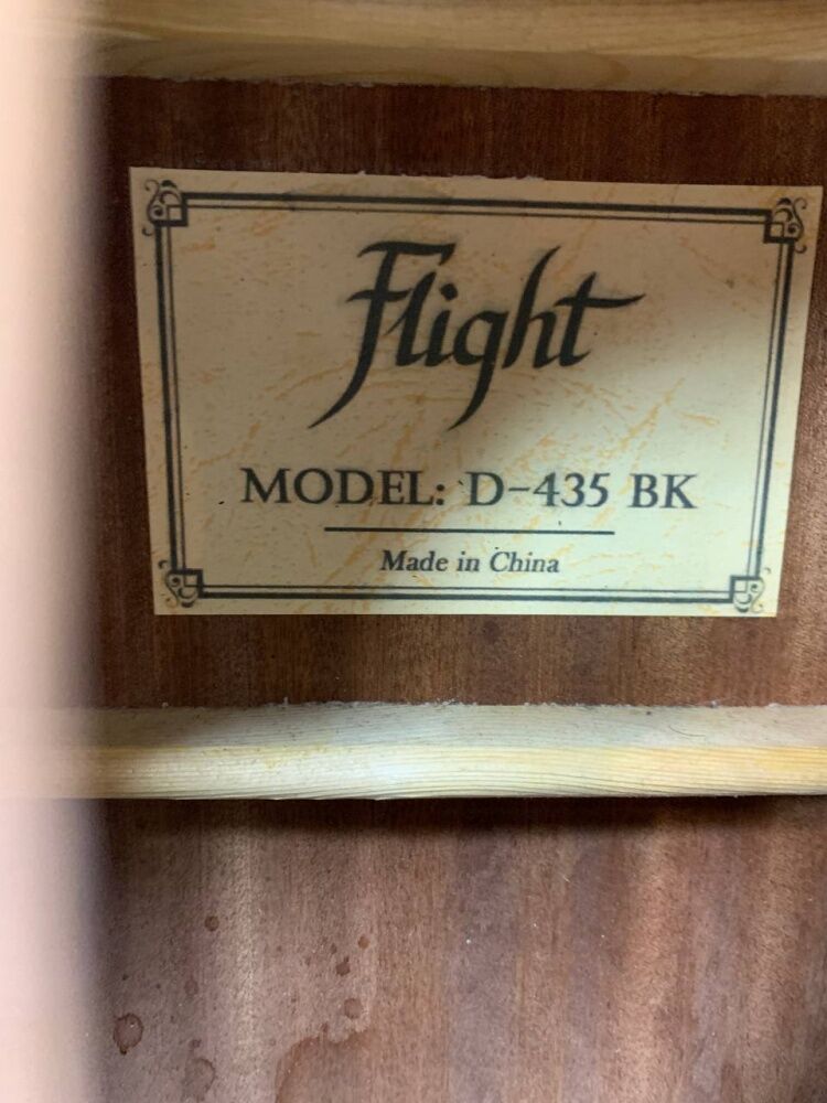 Гитара Flight D-435 BK