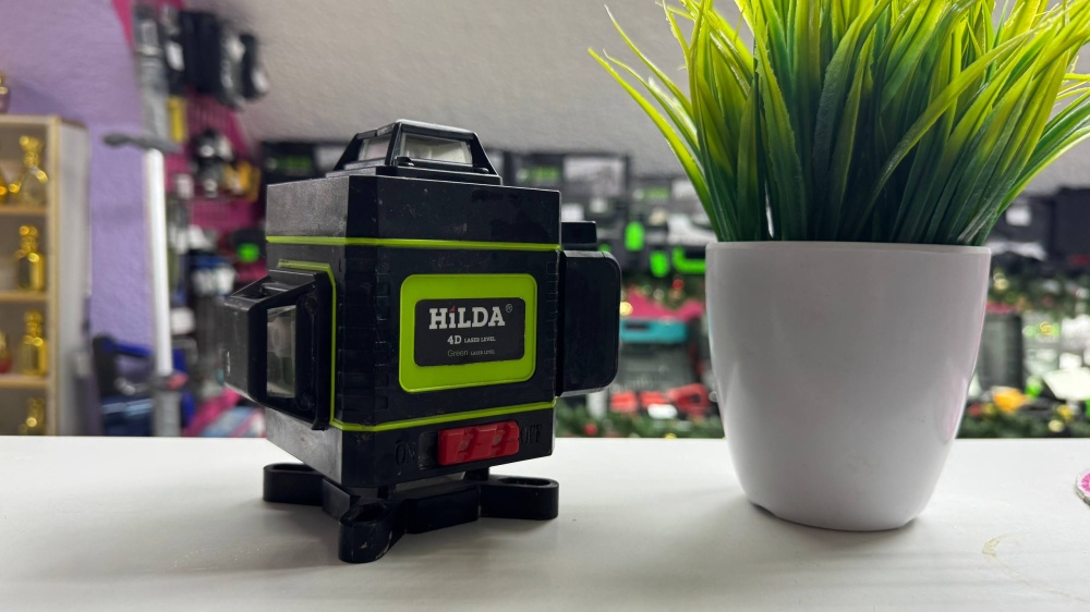 Лазерный уровень Hilda 4d 16линий