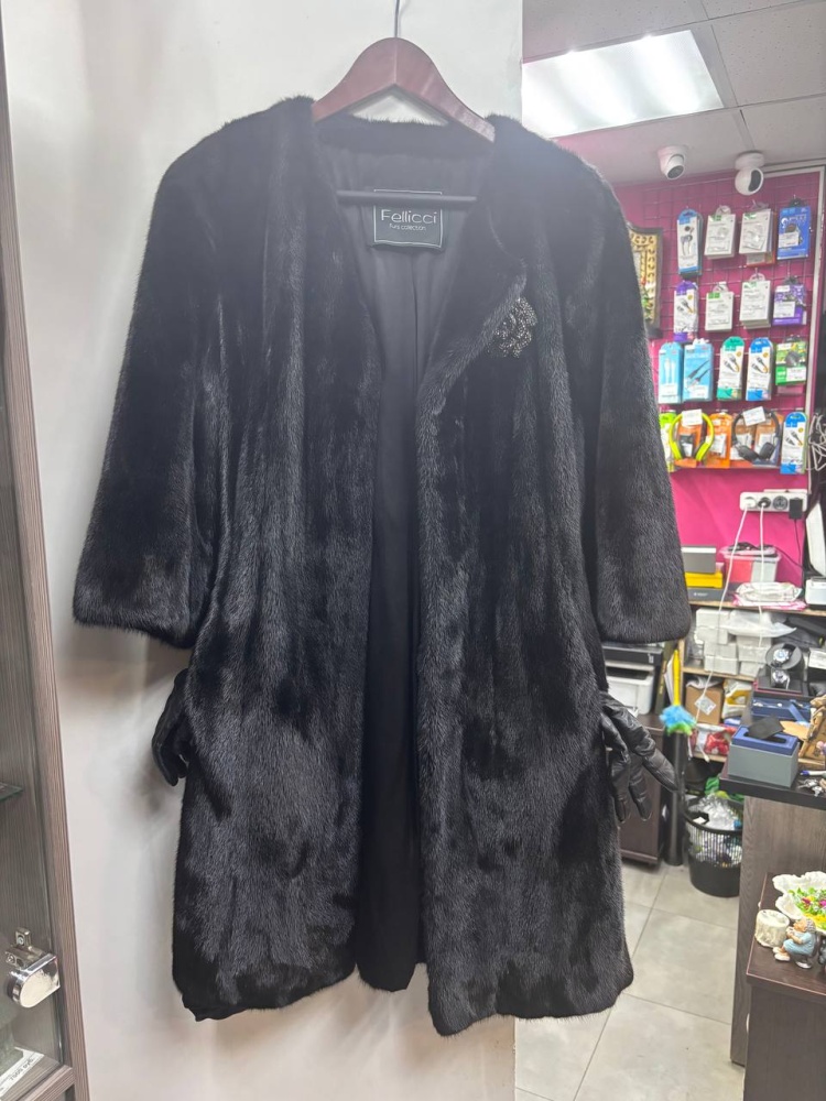 Шуба 42 размер норка