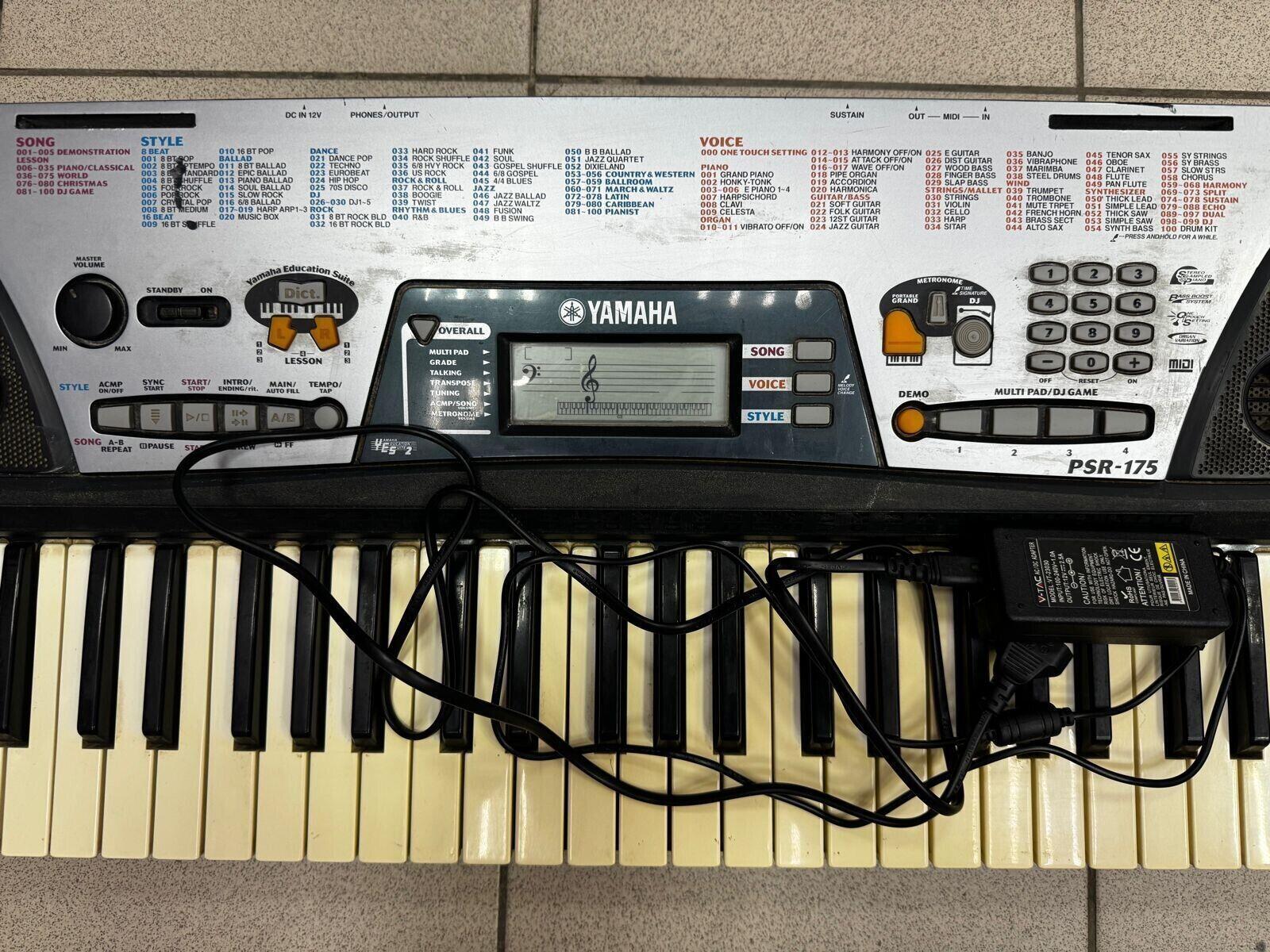 Синтезатор Yamaha PSR-175 (Артикул: 0989967 ) б/у в Москве и области в  магазинах «Скупка»