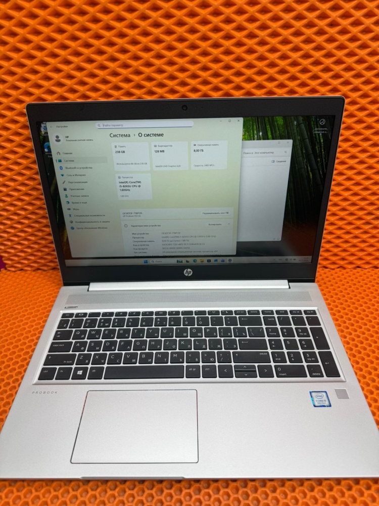 Ноутбук HP i5-8265(8/256)