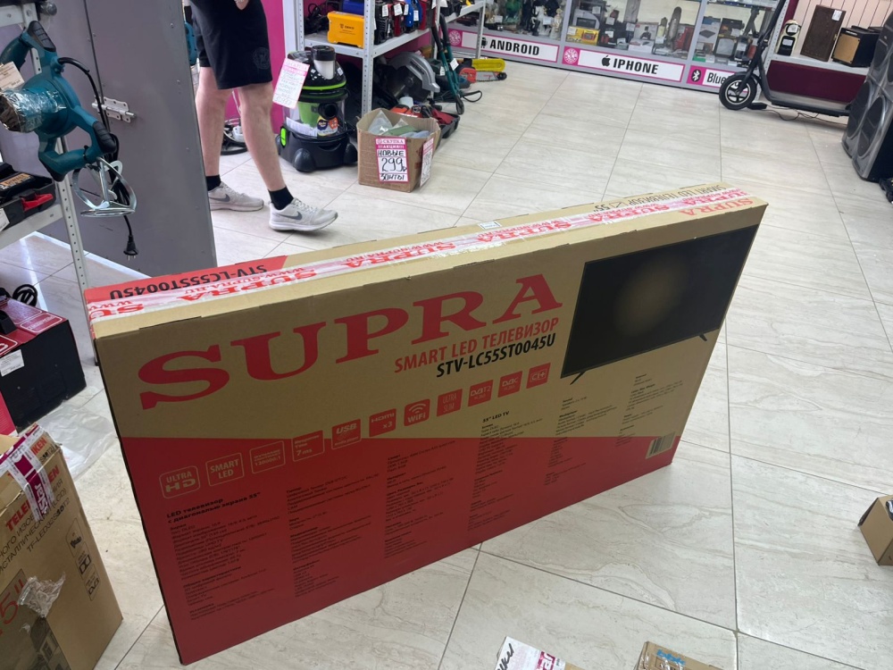/Телевизор Supra 55* STV-LC55ST0045U смарт 4К