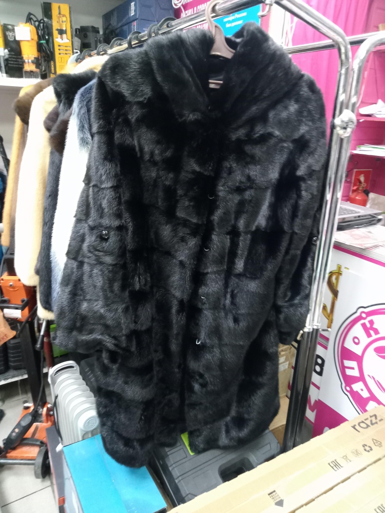 Шуба НОРКОВАЯ АЛЕФ