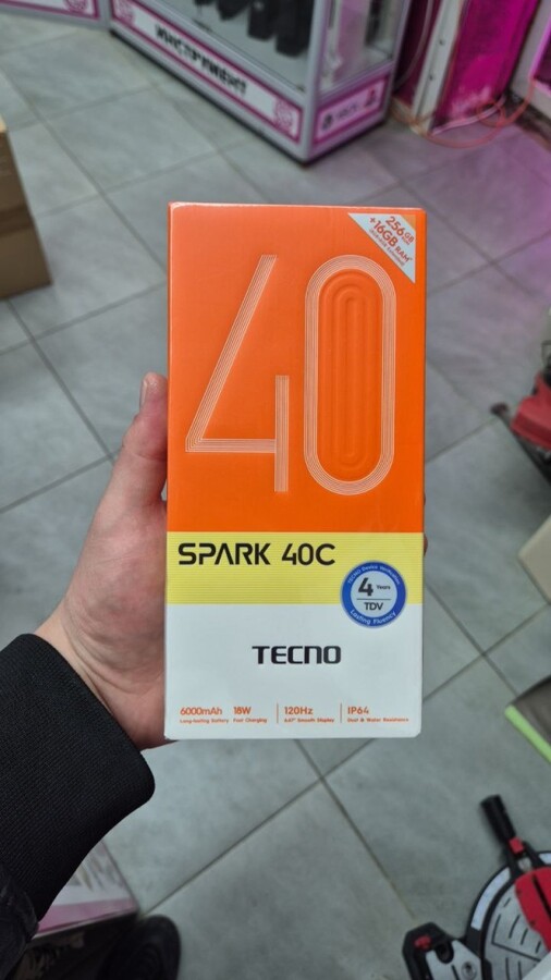 Мобильный телефон Tecno spark 40c 256+8