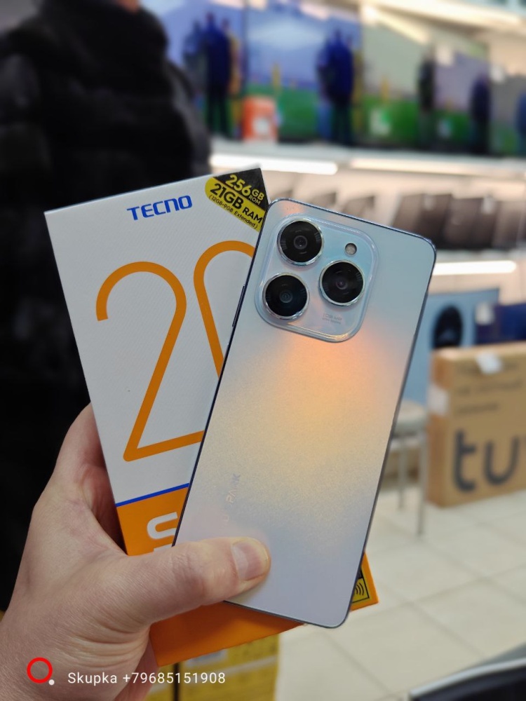 Мобильный телефон Tecno 20 pro 12/256