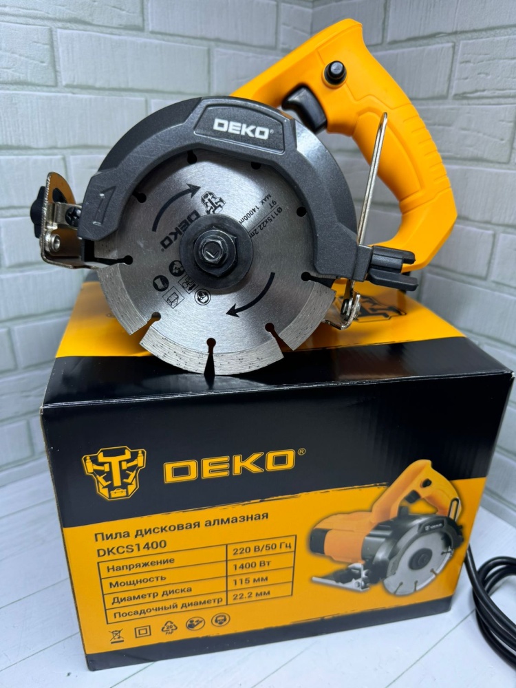 Циркулярная пила DEKO 1400w