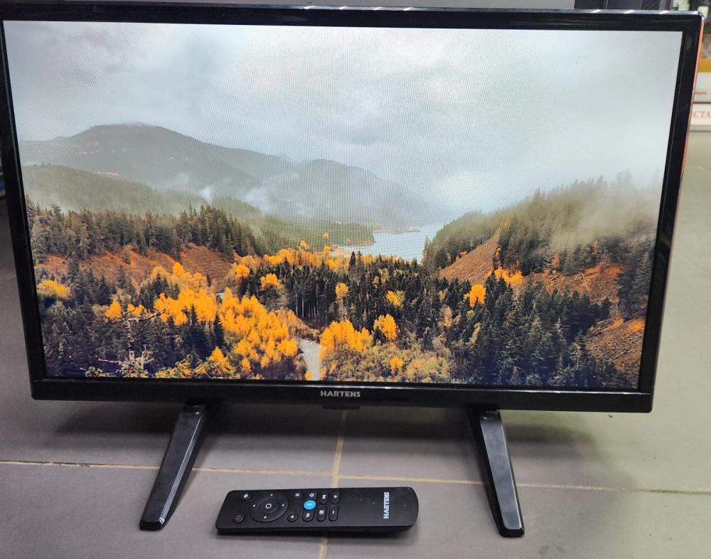 Телевизор Hartens Телевизор HTY-24HDRO6B-HC22 24" HD, черный