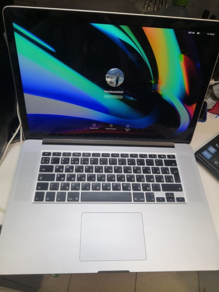 Ноутбук Macbook Pro Retima Mid 2015