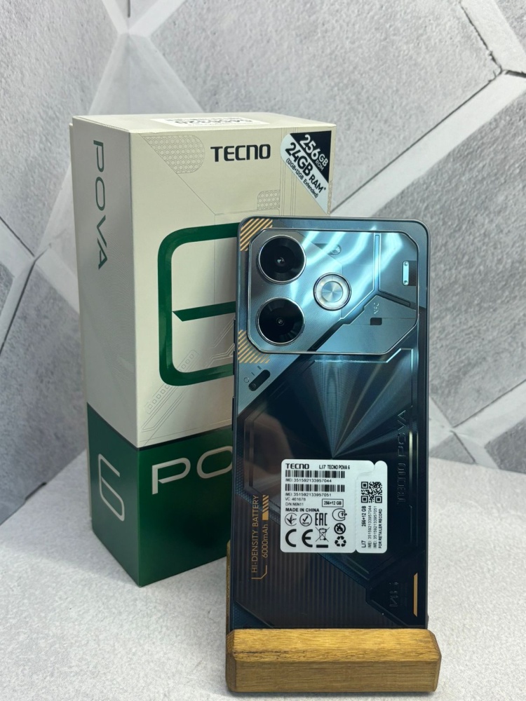 Мобильный телефон Tecno pova 6 12/256