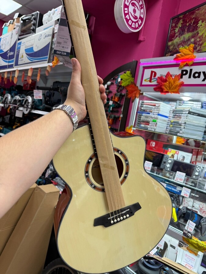 Гитары НОВЫЕ в ассортименте разных цветов