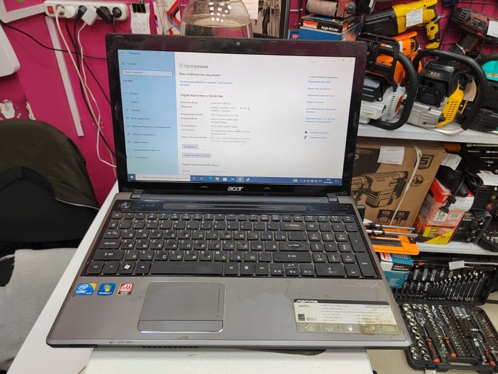 Ноутбук Acer HDD 300 ОЗУ 3.