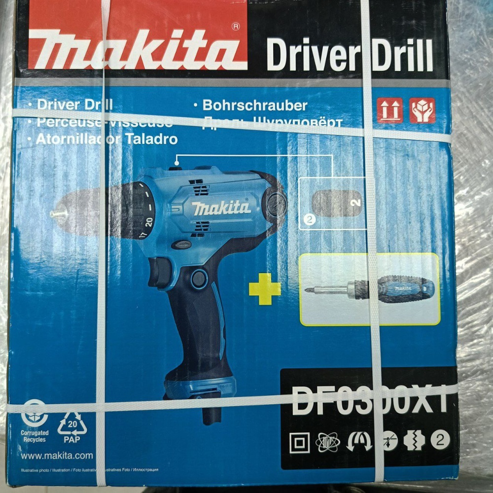 Шуруповерт makita DF0300X1