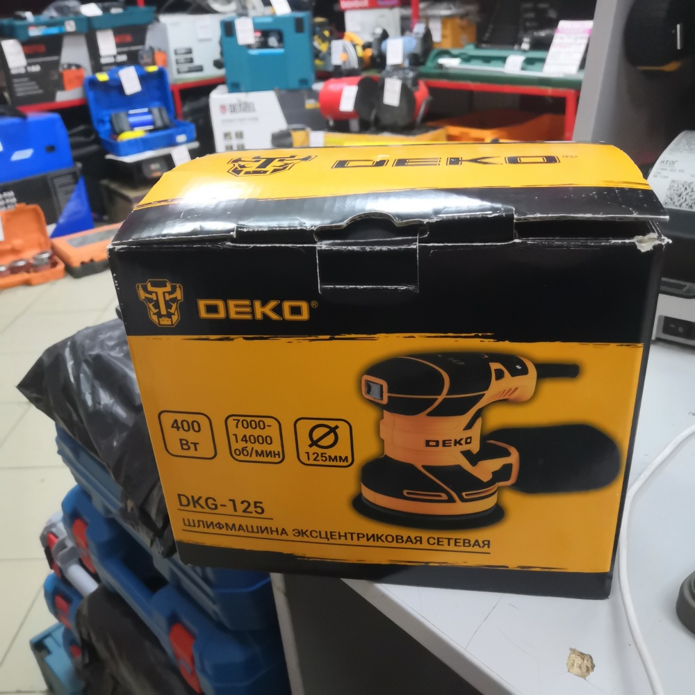 Полировочная машинка DEKO DKG-125