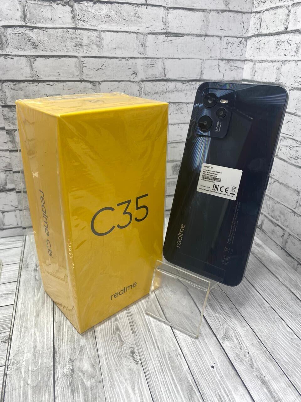 Смартфон Realme C35 4/64 Gb б/у купить в Москве в магазинах «Скупка»  (Артикул: 888838 ) с доставкой: цена 9 555 ₽, отзывы