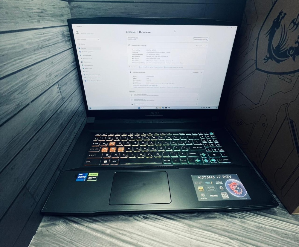 Ноутбук MSI Katana ms-17L5