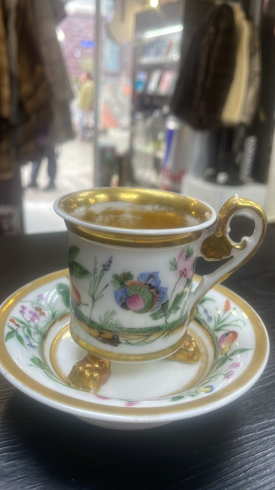 Фарфор чайная пара-18 век