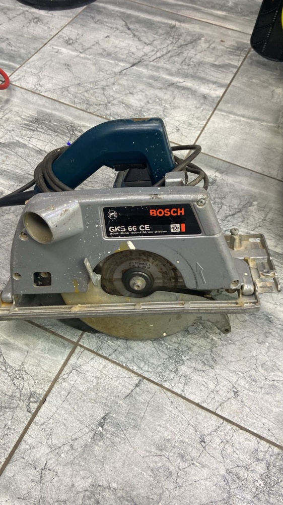 Циркулярная пила bosch gks 66 ce