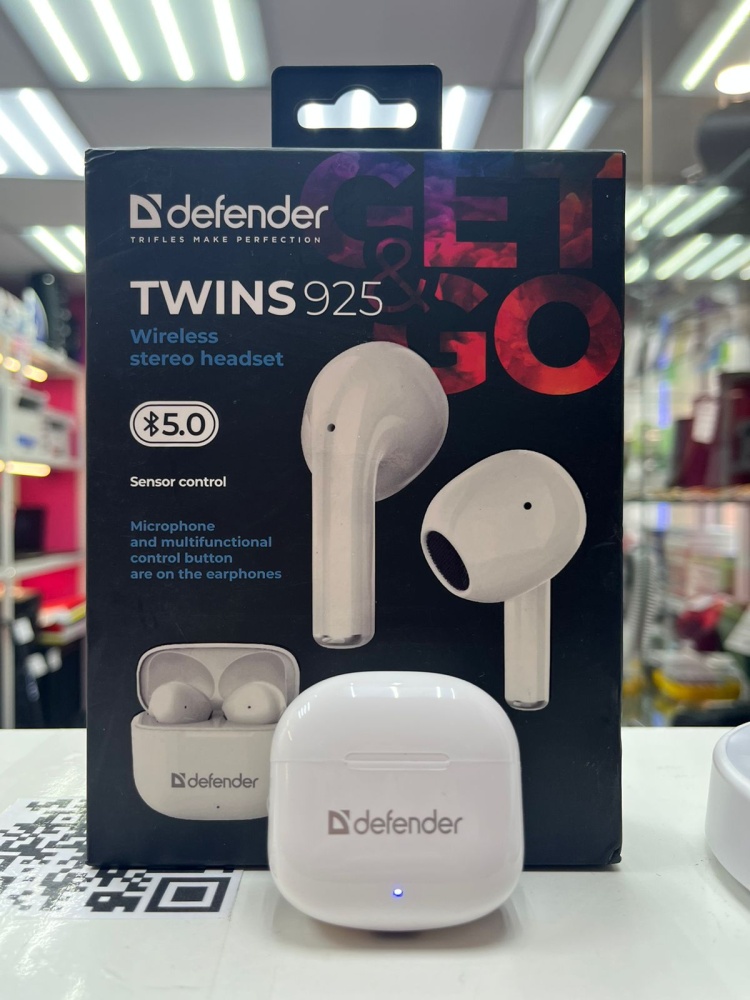 Наушники Bluetooth Defender twins925