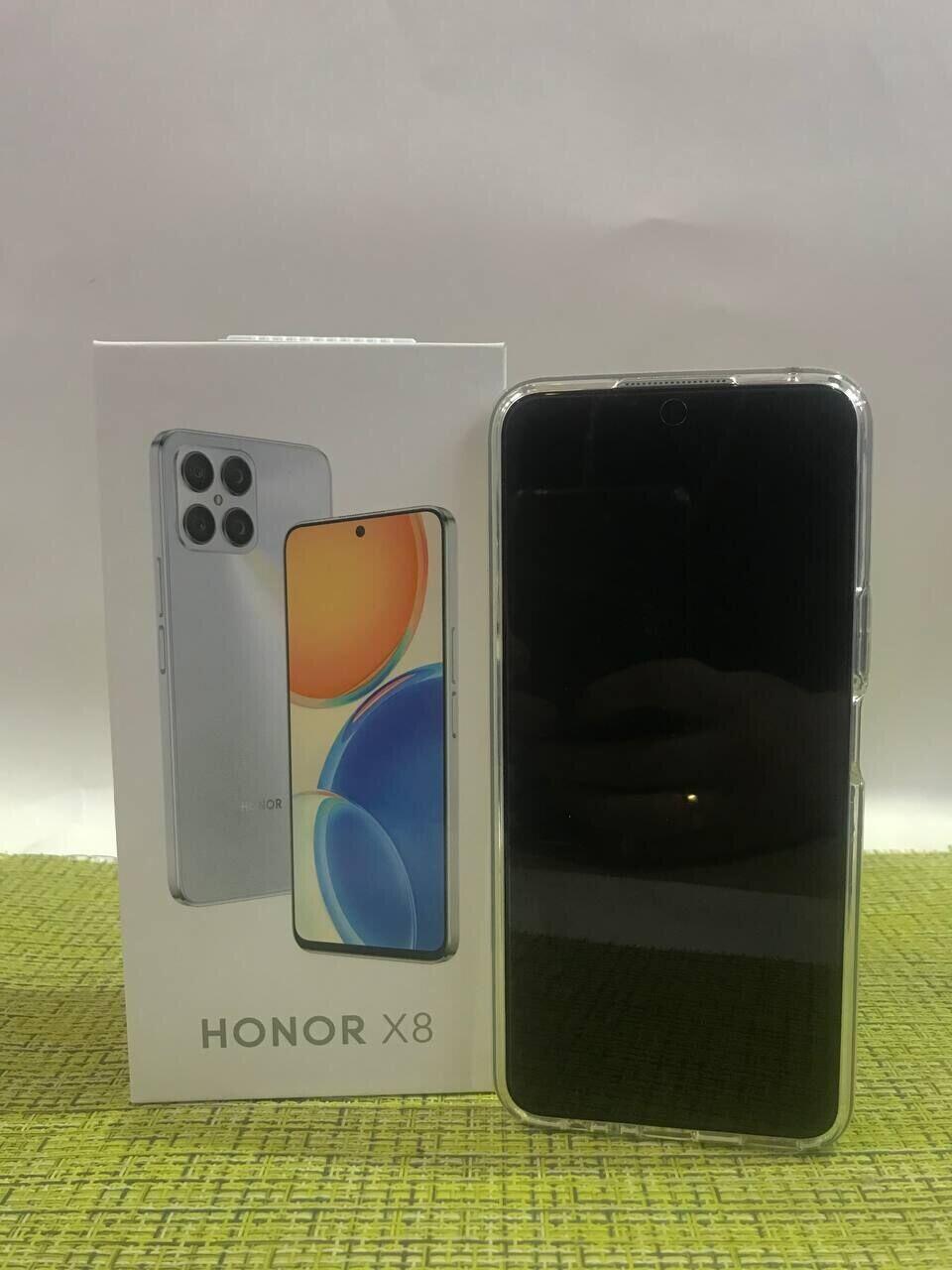 Смартфон Honor X8 б/у купить в Москве в магазинах «Скупка» (Артикул: 846405  ) с доставкой: цена 18 990 ₽, отзывы