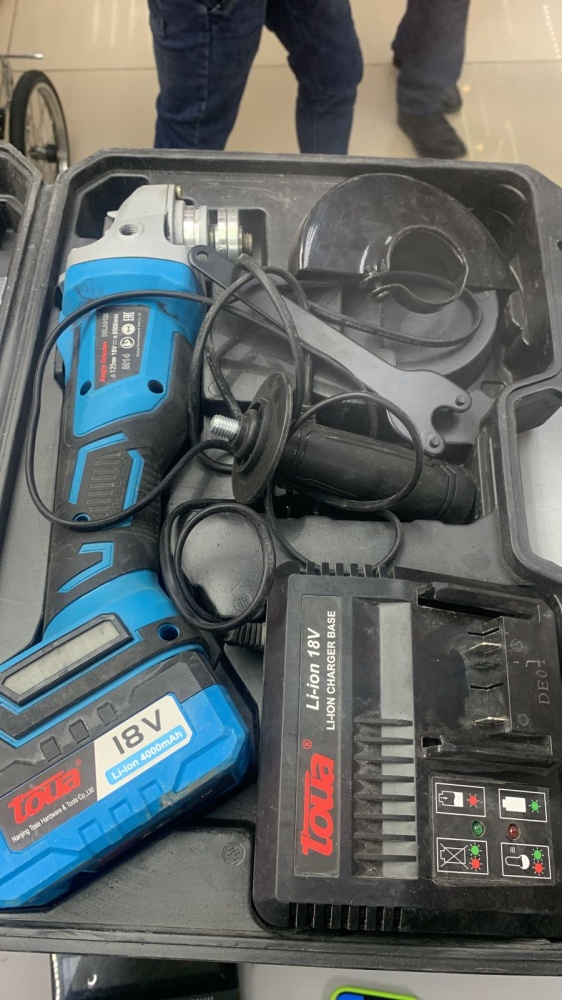 Болгарка TOUA  18V   DBLAG 125