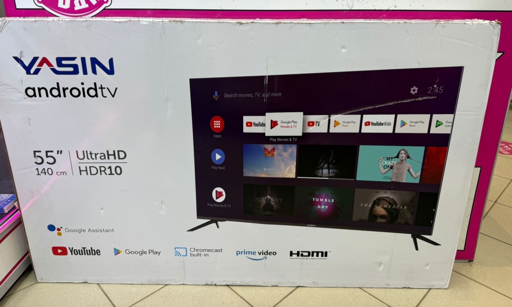 Телевизор Yasin 55 Android
