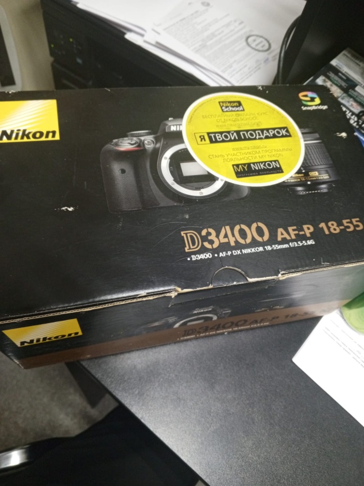 Фотоаппарат Nikon D3400