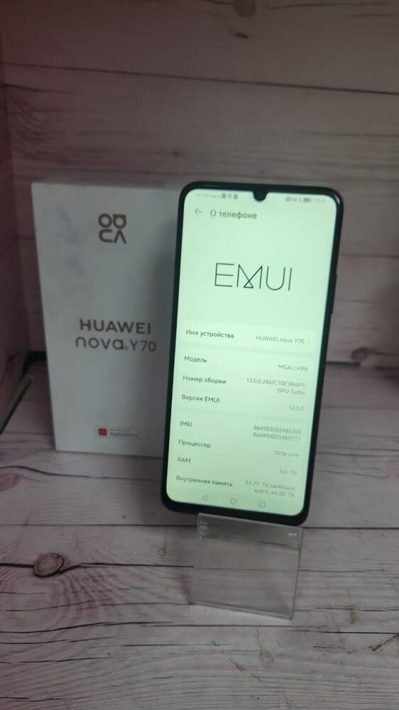 Смартфон Huawei Nova Y70  4/64 GB