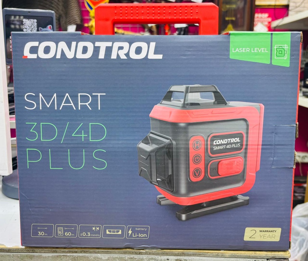 Лазерный уровень CONDTROL SMART 4D