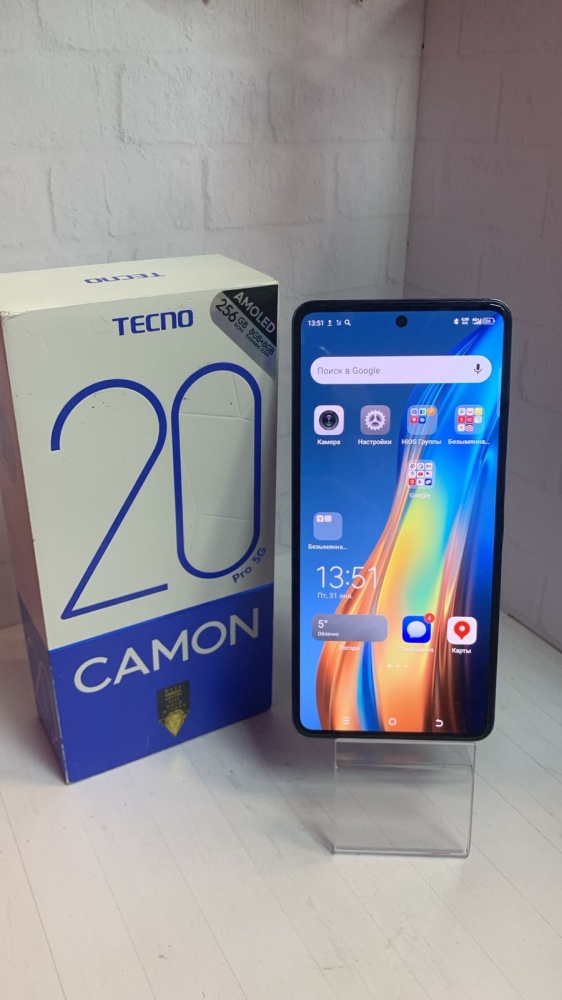 Мобильный телефон Tecno Camon 20 PRO 5G 8/256