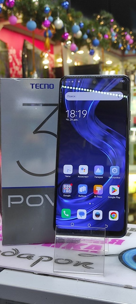 Мобильный телефон Tecno Pova 3 6/128