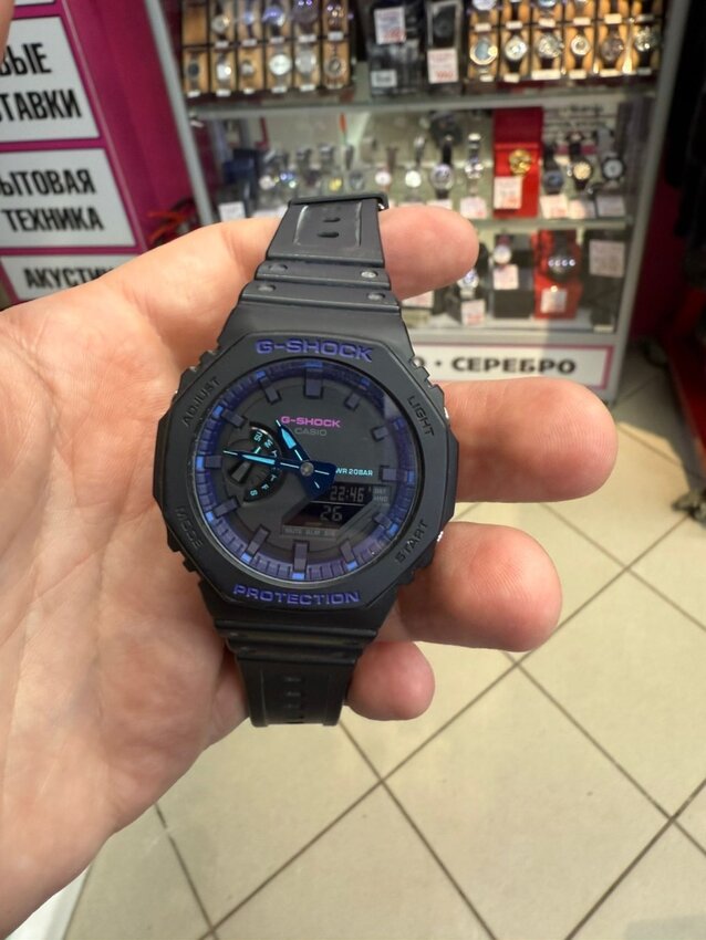 Часы Casio G-Shock GA-2100VB