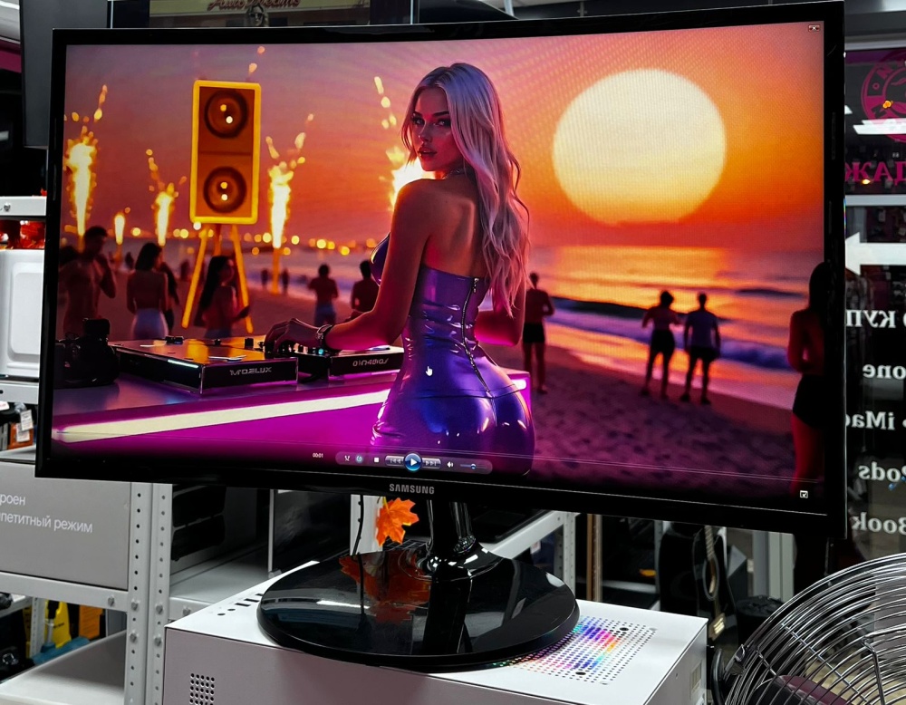 Монитор Samsung C27F390FHI