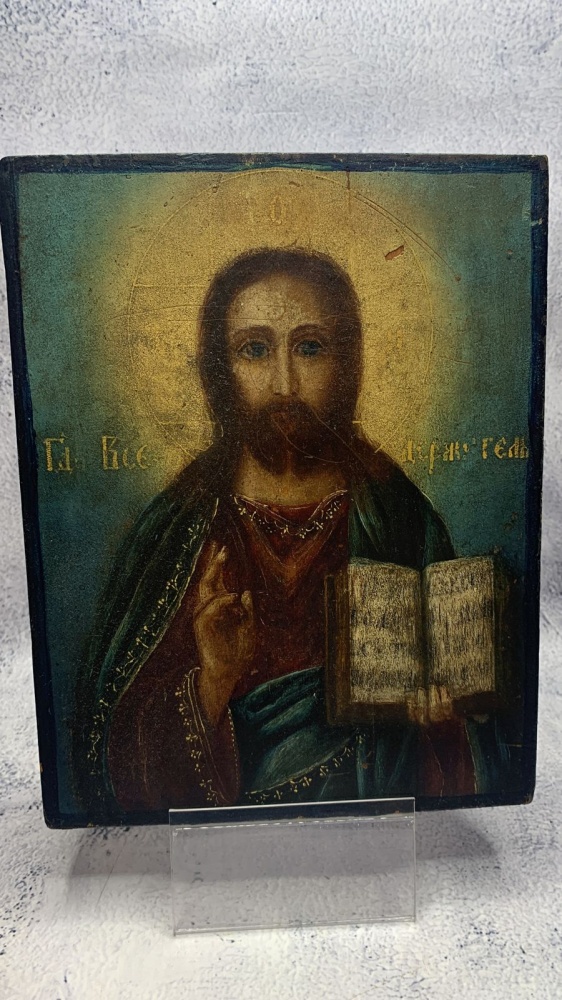 Икона "Христос Вседержитель" 19 век