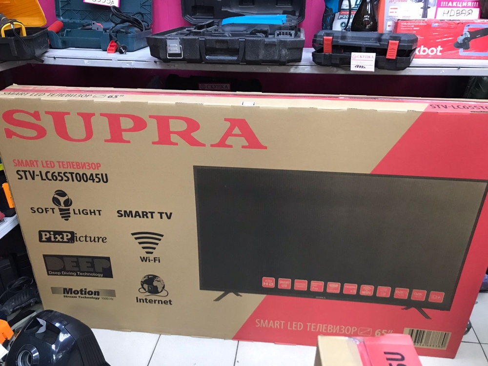 /Телевизор Supra 65* STV-LC65ST0045U смарт 4К