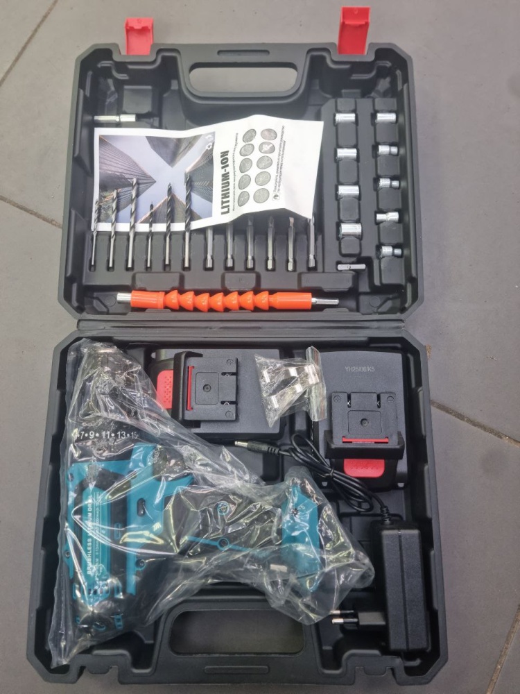 Дрель-шуруповерт Ariko, 70Нм, 21V