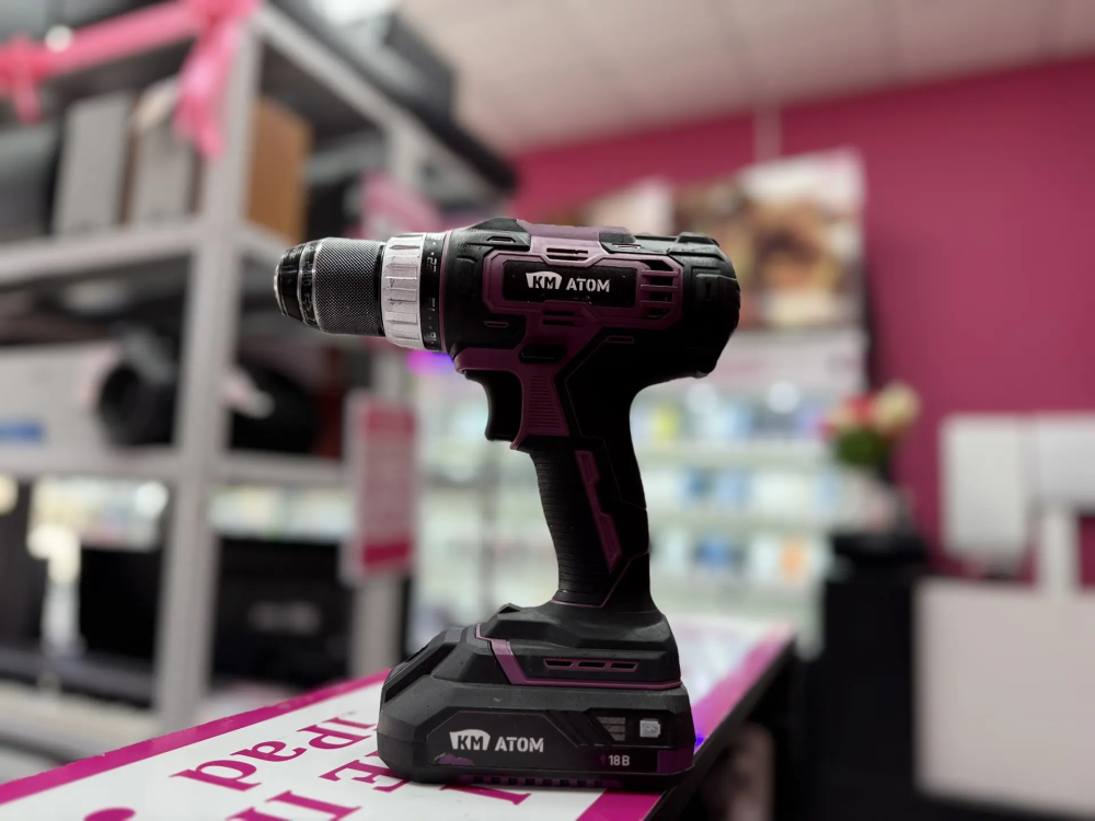 Шуруповерт KM ATOM CD181