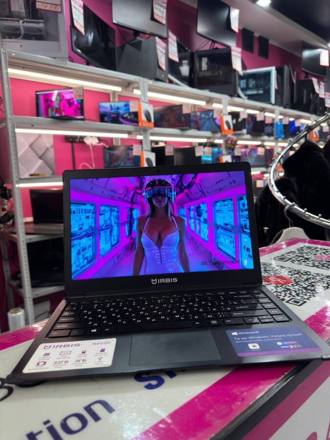 Ноутбук irbis nb600 celeron n3350/3/32