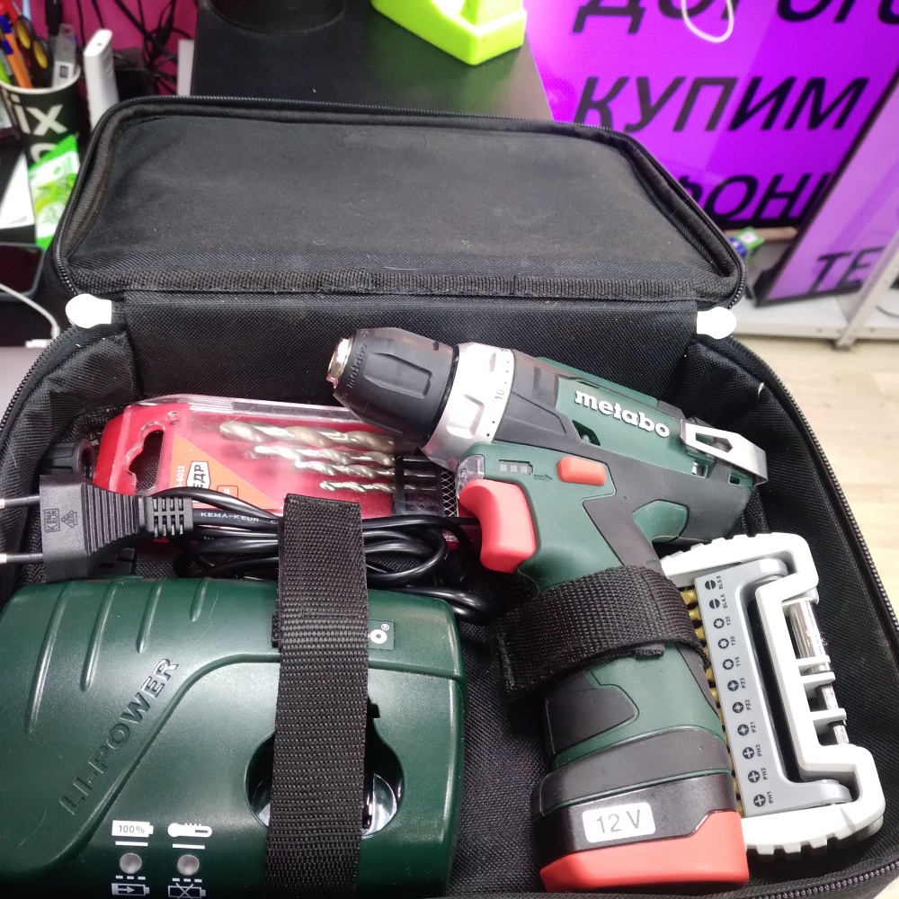 Шуруповерт metabo power max bs