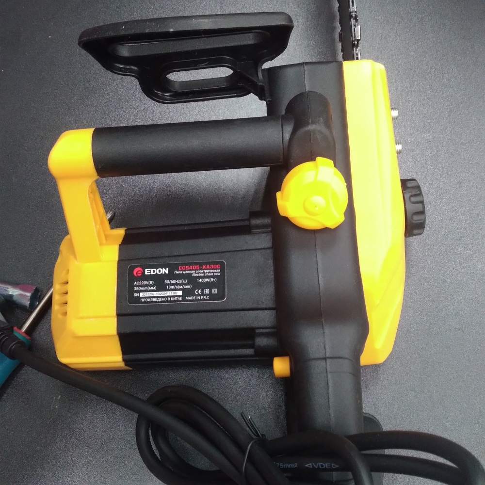 Цепная электропила edon