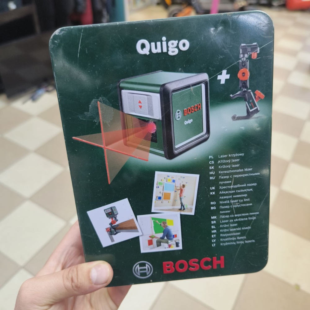 Лазерный уровень Bosch Quigo