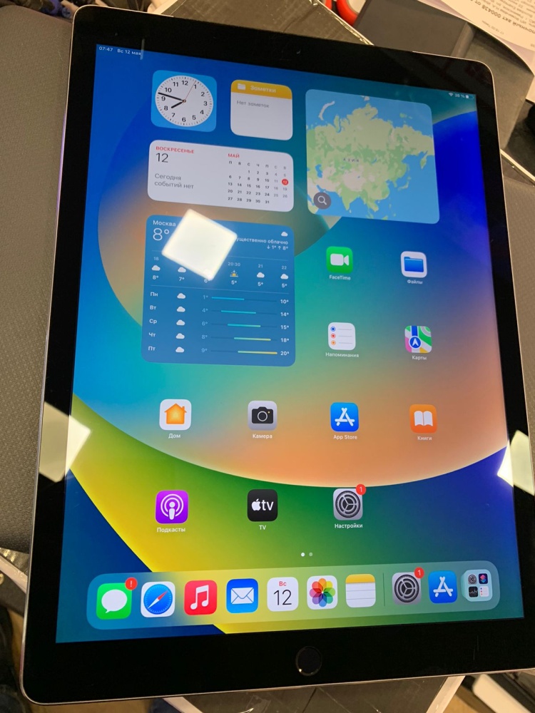 Планшет Apple iPad PRO 12.9* A1652 128 Sim