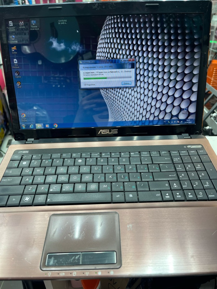 Ноутбук ASUS к53е