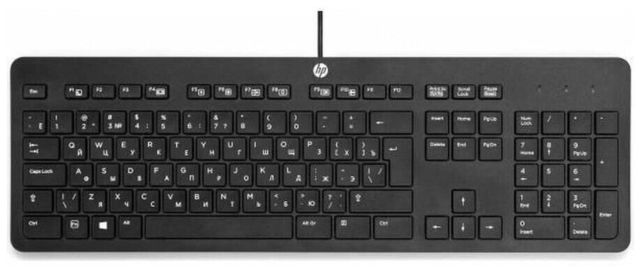 Клавиатура HP Business Slim Black USB
