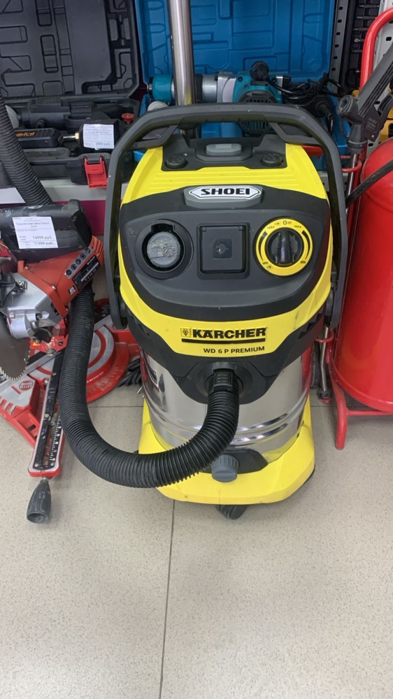 Строительный пылесос KARHER WD 6