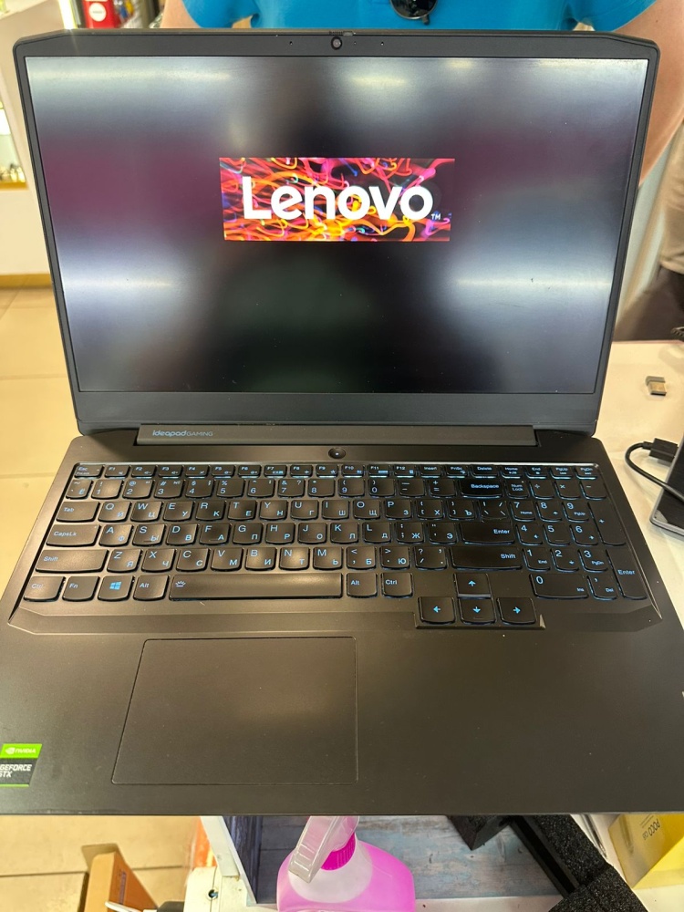 Ноутбук Lenovo Core i5 ОЗУ 8 NVidia Geforse GTX 1650