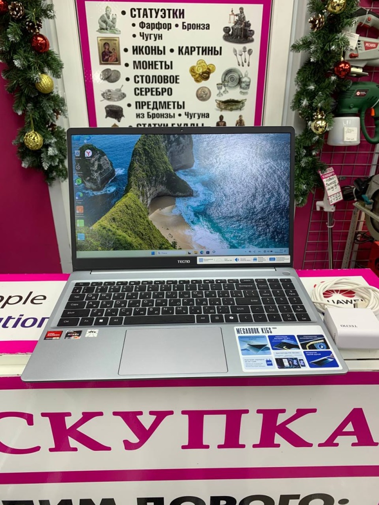 Ноутбук TECNO /Razen5 7430U/Ram-8gb/SSD-512gb/AMD RADEON Graphics