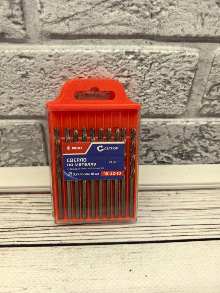 Набор сверел Cutop  по металлу